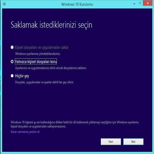 Windows 10 Nasıl Kurulur