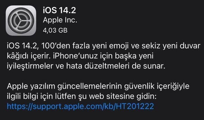 iOS 14.2 GM Sürümü Çıktı - Yenilikleri Neler?